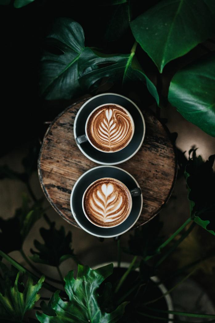 Two cups of great tasting coffee